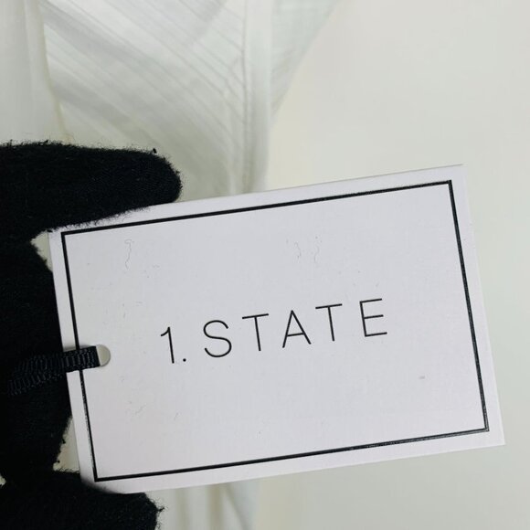 NWT 1.State Ruffle Dress SIze L - Picture 5 of 12